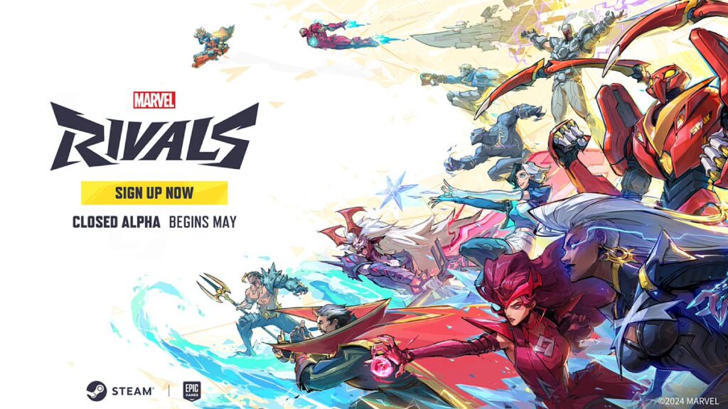 Marvel Rivals Anúncio do alpha test